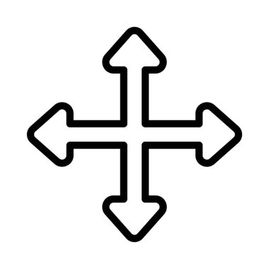 Okların simge vektör resimlerini genişlet