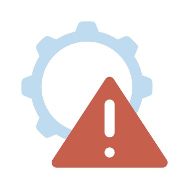 Risk Yönetimi web simgesi vektör çizimi