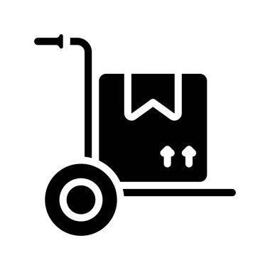 Tedarikçi web simgesi vektör illüstrasyonu