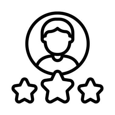 Çalışan Eleştirileri Web simgesi vektör illüstrasyonuName