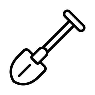 Maça düz simgesi. vektör illüstrasyonu.