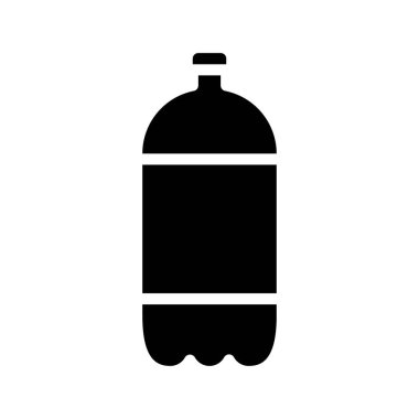 Bir şişe sodanın vektör çizimi 