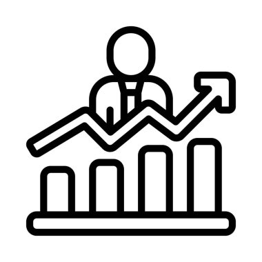 Grafik web simgesi vektör çizimi