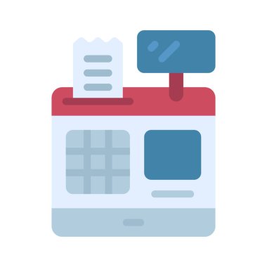 Para Kaydı Web simgesi vektör illüstrasyonu