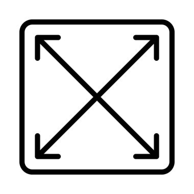 Okların simge vektör resimlerini genişlet