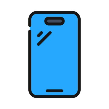 Akıllı Telefon simgesi vektör resimleme arkaplanı 