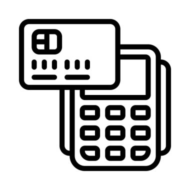 Düz tasarımda Kişisiz Kart simgesi 