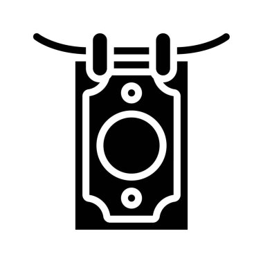 Kurutma Para ikonu vektör illüstrasyon tasarımı