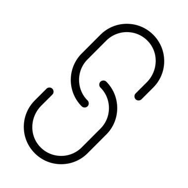 İnternet Bağlantı Zinciri simgesi, vektör illüstrasyonu 