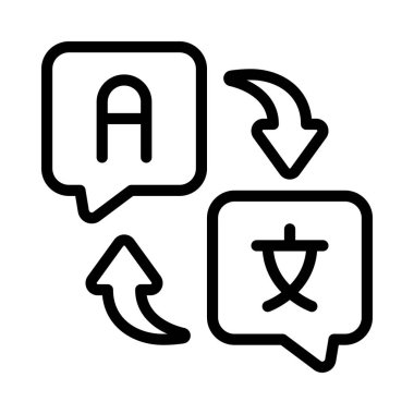 İletiler web simgesi vektör illüstrasyonu