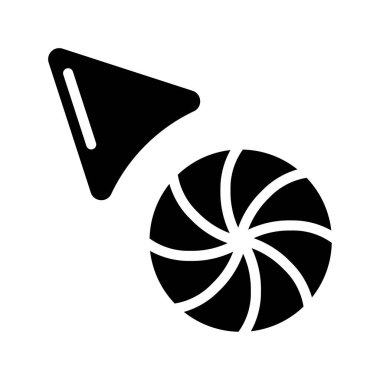 Top Arrow web simgesi vektör illüstrasyonu yükleniyor