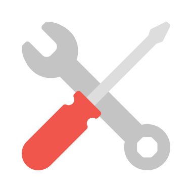 Araçlar web simgesi çizimini onar