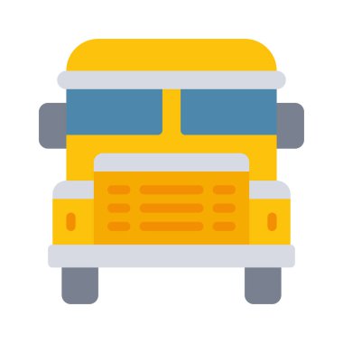 okul servisi web simgesi vektör illüstrasyonuName