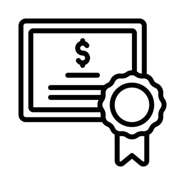 Bağ Kalitesi düz simgesi, vektör illüstrasyonu 