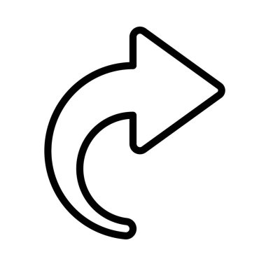 ok Paylaşım simgesi vektör çizimi