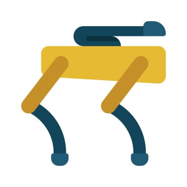 Gelişmiş Robot Köpek Ağ vektör çizimi