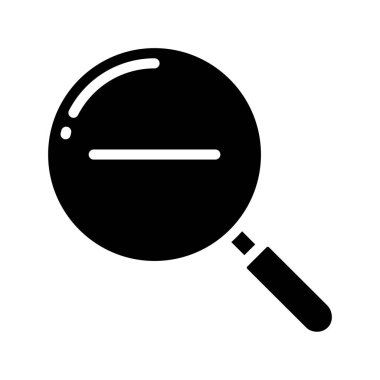 Büyütme cam ikonu vektör illüstrasyonunu büyüt 