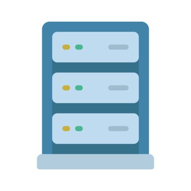 Veri Yığını simgesi, vektör illüstrasyonu  