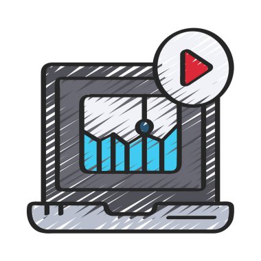 Çevrimiçi Rota Web ikonu vektör illüstrasyonu