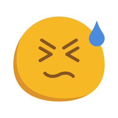 Baş ağrısı web simgesi vektör illüstrasyonu
