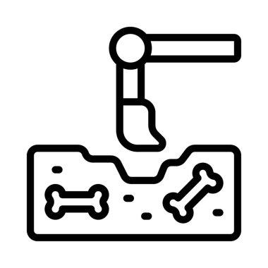 Kazıcı Kazısı Web Sitesi vektör illüstrasyonuName