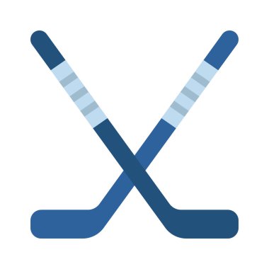 Hocky Sticks ağ simgesi vektör illüstrasyonuName