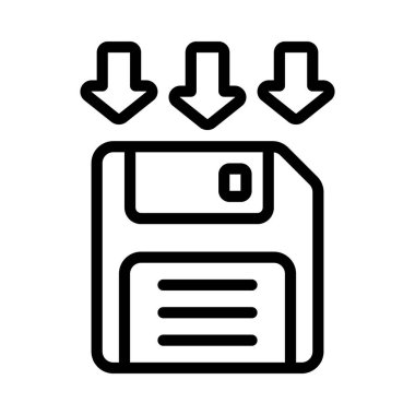 Sınırlı Depolama Ağı vektör çizimi