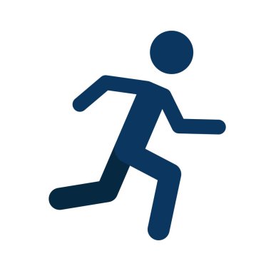 Çalışan Kişi Web simgesi vektör çizimi