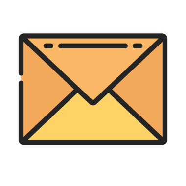 posta simgesi, vektör illüstrasyonu 