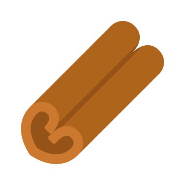 Tarçın Web simgesi vektör illüstrasyonu