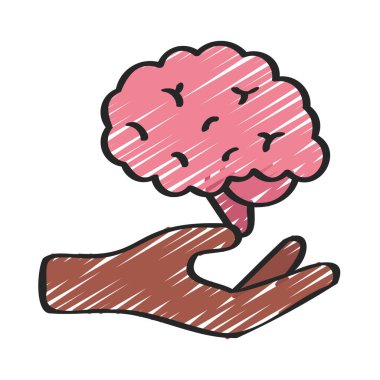 Beyin Ağı Simgesi Çizimi Veriliyor