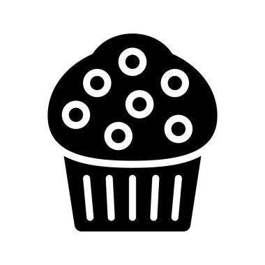 Kek vektör ikonu çizimi 