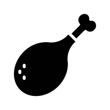 Türkiye Bacağı Web ikonu vektör illüstrasyonu