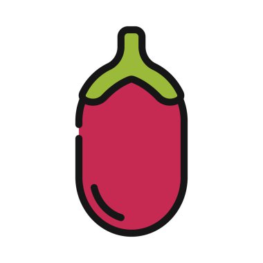 Goji Berries web simgesi vektör illüstrasyonu