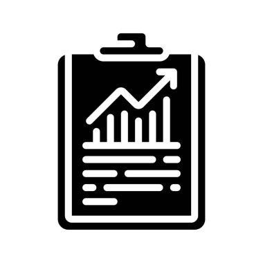 Veri Panosu Web simgesi vektör çizimi
