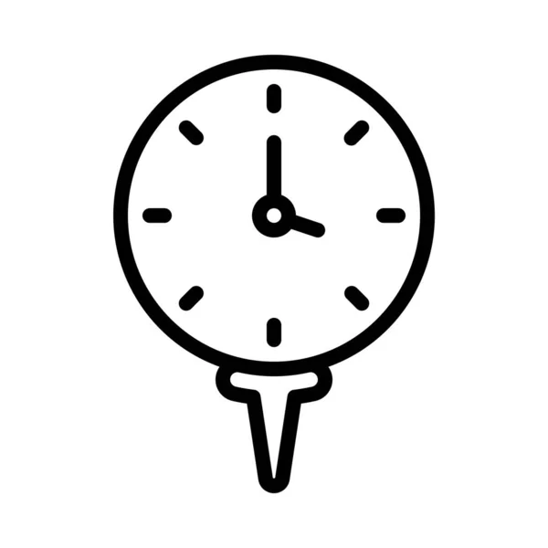 Icono Web Tee Time Ilustración Vectorial — Archivo Imágenes Vectoriales