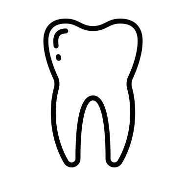 diş hekimliği, diş simgesi, vektör illüstrasyonu