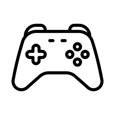 Oyun denetleyici simgesi, anahat stili