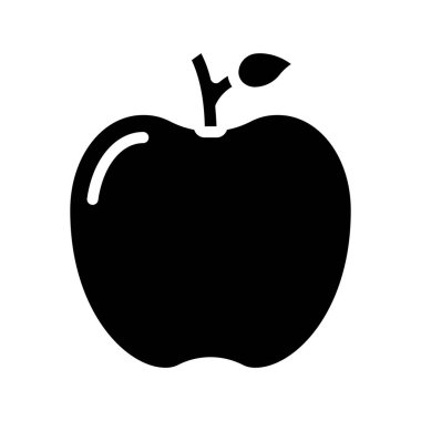 elma meyvesi tasarım simgesi