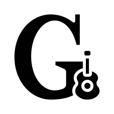 G web simgesi vektör illüstrasyonu