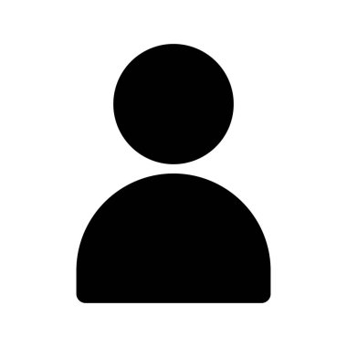 kişi web simge vektör çizim