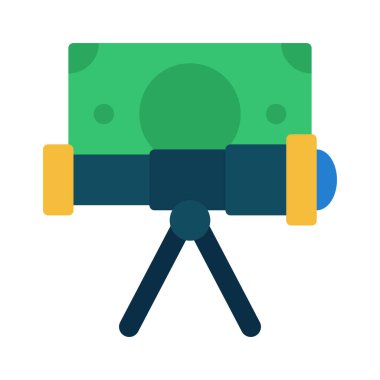 Mali Tahminler web simgesi vektör illüstrasyonuName