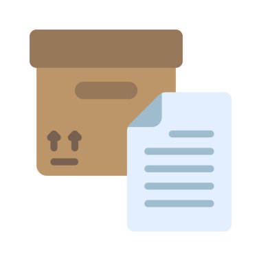 Ürün Kopyalama Web simgesi vektör illüstrasyonu