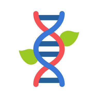 DNA Web simgesi vektör illüstrasyonunu Bırakıyor