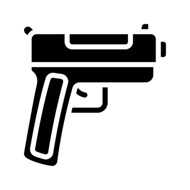 Tabanca web simgesi vektör illüstrasyonu