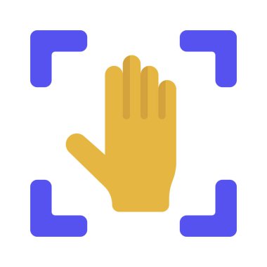 El Ağı ikonu vektör illüstrasyonunu yakala