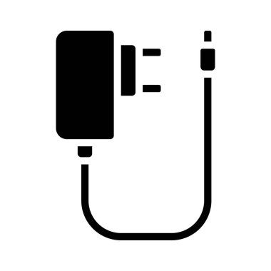 Akıllı Telefon Şarj simgesi vektör çizimi 