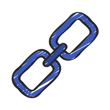 Web Sitesi Bağlantı simgesi vektör illüstrasyonu