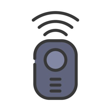 Düğme Anahtarı Web simgesi vektör çizimi