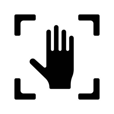 El Ağı ikonu vektör illüstrasyonunu yakala